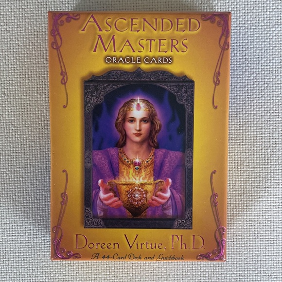 Collectible Ascended Masters Oracle Tarot Card Deck Doreen Virtue PhD - Picture 2 of 16
